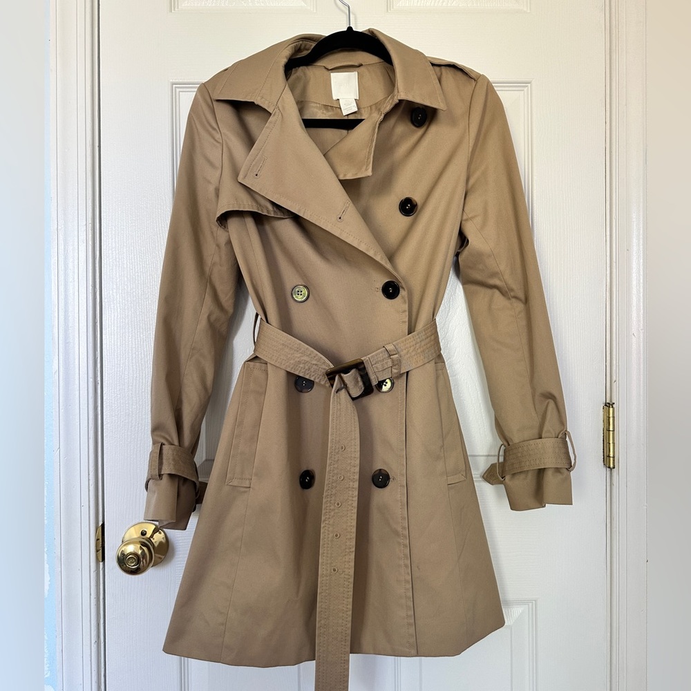 H&M lightweight trench coat